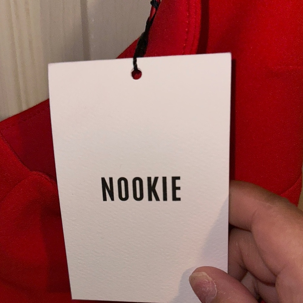 Nookie Affinity Red Bodycon Maxi Dress NWOT - Picture 8 of 12